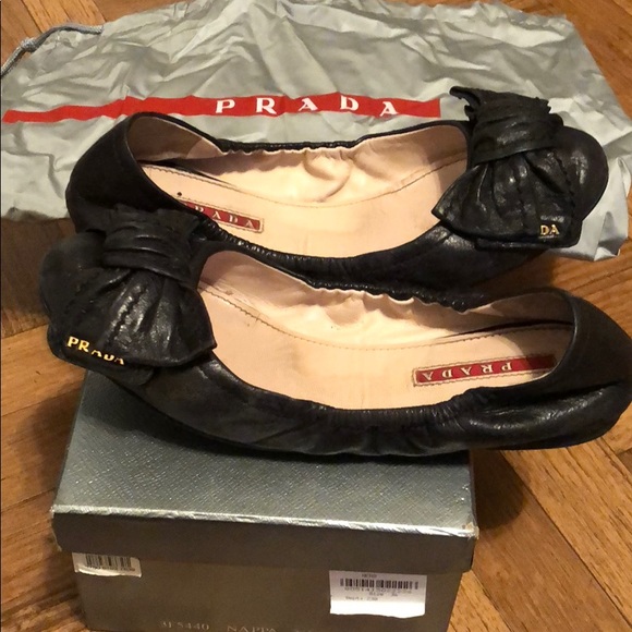 Shoes - Prada ballet flats - Nappa Nero